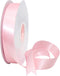 Morex 7/8" X 50 YD Double Face Satin Ribbon - Light Pink for Gift Wrapping, Birthday Cards, Crafts, Wedding Gifts