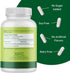 BESTVITE Huperzine A 200mcg, 120 Vegetarian Capsules, Naturally Derived, Vegan, Non-GMO, Gluten Free