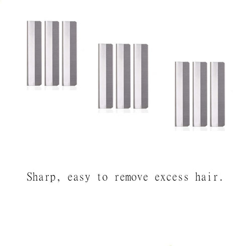 Single Edge Razor Blades, 60PCS Stainless Steel Eyebrow Razor Blade Replacement