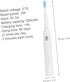 VICASKY Electric Toothbrush for Adults USB Charging Five Vibration Modes Gentle Bristle Cleaning Built in Battery Auto