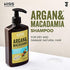 KISS Color & Care Shampoo for Dry and Damaged Natural Hair, Argan & Macadamia, 13.5 fl. oz