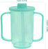iplusmile Adult Sippy Cups for Elderly, Plastic Mug with 2 Handles Spill Proof Drinking Cups Handicap Cups for Elderly Care Assistance