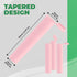 10 Pack 116mm Plastic Pop Top Tube, Child Resistant Smell Proof Containers for Herbs, UV and Moisture Resistant - Pink