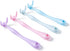 Design Reusable Dental Floss Holder, 3 Counts Interdental Cleaning Brush Handle, Floas Picks for Adults and Kids
