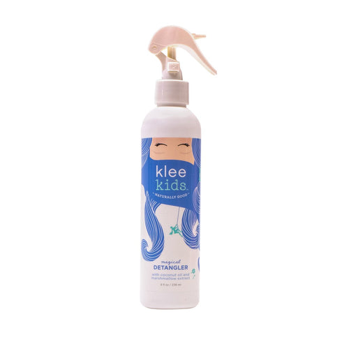 Klee Kids 8 oz Natural Magical Detangler with Coconut Oil, Marshmallow Extract & Organic Botanicals, Toxin Free