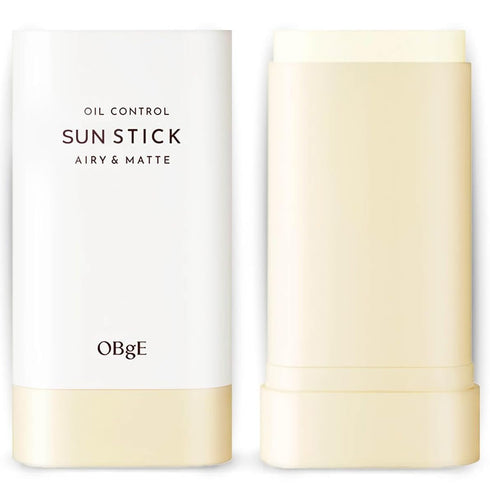 OBgE Oil Control Stick (0.6oz), Non-Greasy Facial Care, Lightweight Protection, Oil Absorption, Travel Essentials