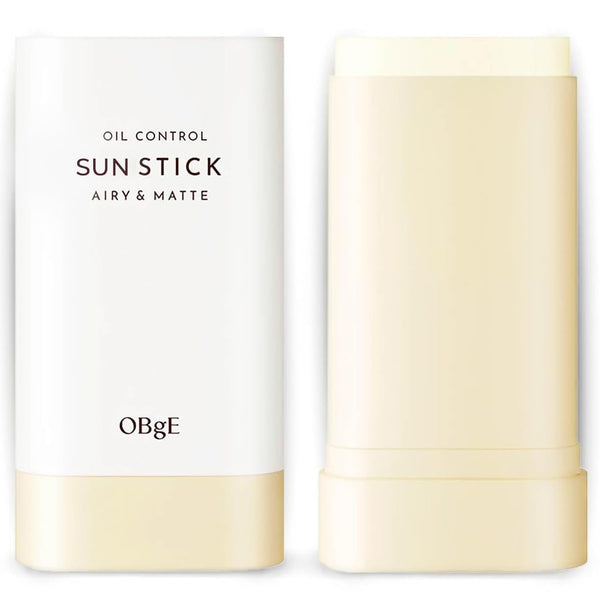 OBgE Oil Control Stick (0.6oz), Non-Greasy Facial Care, Lightweight Protection, Oil Absorption, Travel Essentials