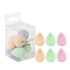 Snowflakes Mini Beauty Makeup Sponge Blender, 6 pcs, Latex Free for Detailed Application