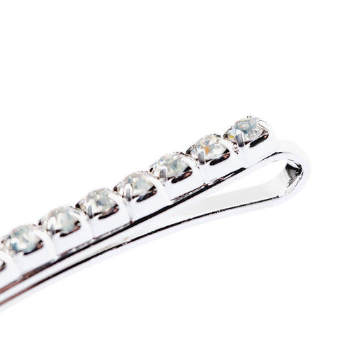 Soochat 10 Pcs Rhinestone Bobby Pins - Diamond Crystal Hair Clips for Women and Girls