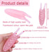 Portable Gua Sha Tool, Nose & Chin Shaper, Multifunctional Massager, Natural Pain Relief, Acupressure for Anxiety Migraine Muscle Pain or Other Pain/Stress Situations (Pink)