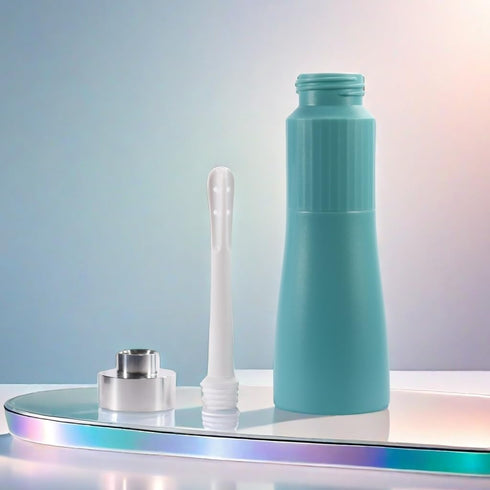 MMS, 12 Oz, Natural Vaginal Douche Bottle - Vaginal Douche for Women, Free of PVC & Phthalates & BPAs, Compatible