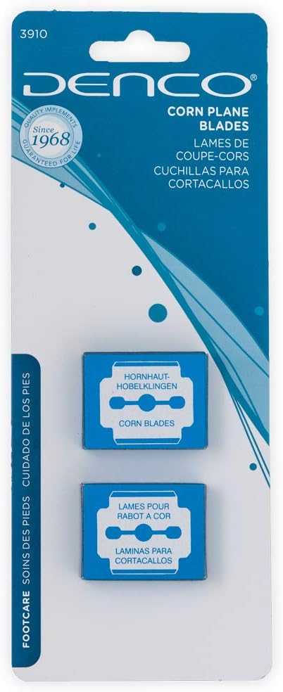 Denco Silver Corn Plane Refill Blades, 20 Count