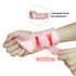 HYCOPROT Night Wrist Brace, Adjustable Compression Sleeve for Wrist Pain Relief, Carpal Tunnel (Pink, S/M-Right Hand)