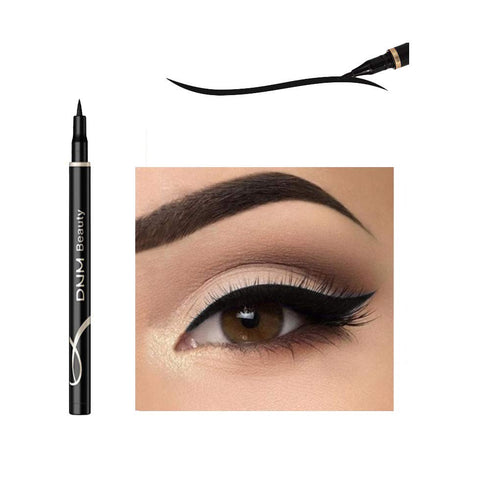 DNM Cat Eye Makeup Waterproof Neon Liquid Eyeliner Pen, Long-lasting Black Eye Liner Pencil Makeup Tools