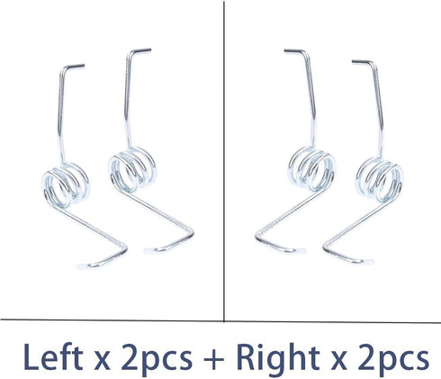 SINEKY 2Sets Bucket Rotating Mop Spring, Pull Back Foot Step Mop Torsion Springs Replacement for Spin Mop Bucket