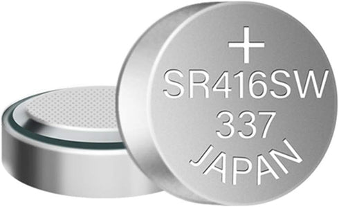 SKOANBE SR416SW 337 1.55V Watch Battery, 10-Pack