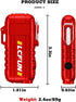 LcFun Rechargeable Electric Plasma Lighter, Windproof Arc USB C Lighter for Camping Gear, Survival Kits, Tactical Gear,