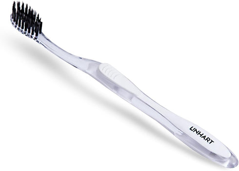 LINHART Extra Soft Toothbrush, Teeth Whitening with Multi Length Bristles, 4 Pack
