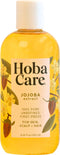 HobaCare 100% Pure Jojoba Oil for Hair, Skin, Face, Body, Scalp, Nails, 8.45 oz