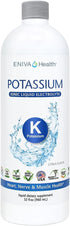 Eniva Health Liquid Ionic Potassium Supplement, 600 MG - 32 Servings, Gluten-Free, Sugar-Free, Keto-Friendly