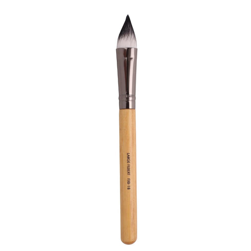SFX Large Filbert Makeup Brush with Synthetic Bristles & Natural Bamboo Handles
