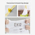 EKO Easy-Dispense Roll of 60 Count Extra-Strong Drawstring Kitchen Trash Bags, 21 Gallon Garbage Bags (79.5L)