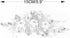 Unicra Silver Flower Bride Wedding Hair Vine | Rhinestone Hair Piece Jewelry for Women and Girls