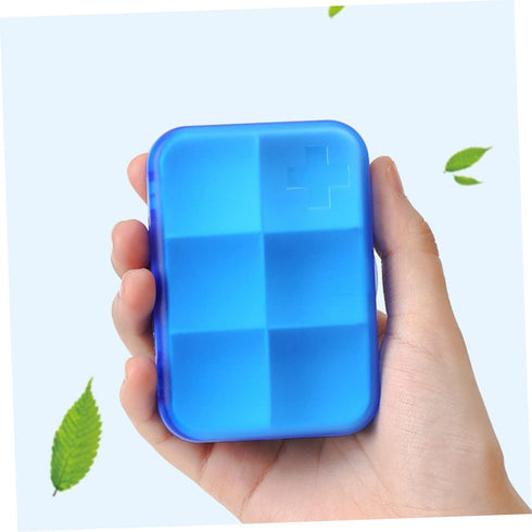 Portable Pill Organizer for Tablets and Capsules - Ideal for Travel