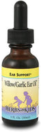 Herbs for Kids Willow/Garlic Ear Oil, Unscented (Btl-Glass) | 1oz