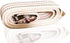 EMI 60" White Gait Transfer Belt - Comfortable Cotton Belt for Patients, Metal Buckle