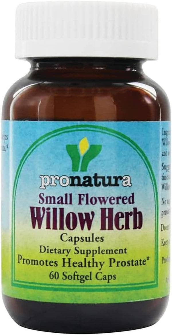 Pro Natura Pronatura Small Flowered Willow Herb - 60 Softgel Capsules