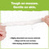 Crocodile Cloth Original - 50 Cleaning Wipes, 10" X 15", Large, Moist, Absorbent, Safe on Skin and Surfaces