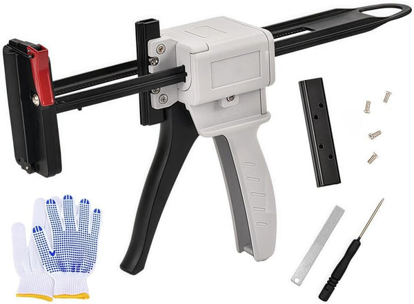 YiJAYiCAMA Toothpaste Tube Glue Gun, Tube Squeezing Machine Dispenser Glue Gun, 704 Universal