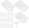 TIKODIDA Leak Proof Liquor Pouches 1000ml Plastic Liquid Packing Bags with Spout 50pcs