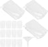 TIKODIDA Leak Proof Liquor Pouches 1000ml Plastic Liquid Packing Bags with Spout 50pcs