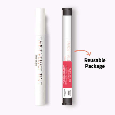 PASSIONCAT Long Lasting Lip Stain for Lips and Cheek Tint, High Pigment Color, Lightweight Matte Finish, Twist Velvet