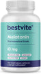 BESTVITE Melatonin 10 mg, 360 Veg Caps, Vegan, Non-GMO, Gluten-Free Sleep Aid for Rest & Wake Cycles