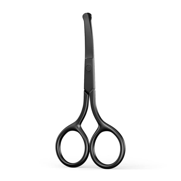 Professional Grooming Scissors for Hair, Eyelashes, Nose, Eyebrow Trimming, Mustache - Upgraded Small Round Tip Scissors