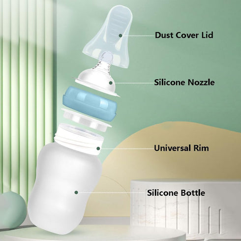 RONGXG 240ML Elderly Drinking Aid Feeding Cup Adult Spill Proof Sippy Cup Disabled Convalescent Patient Dysphagia