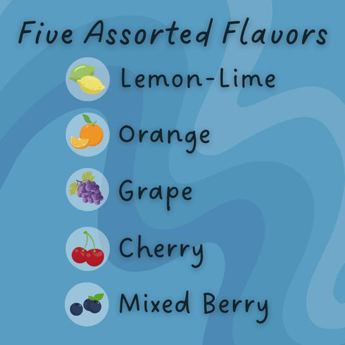 Sqwincher Sqweeze Electrolyte Freeze Pops | Assorted Flavors, 10 per Pack