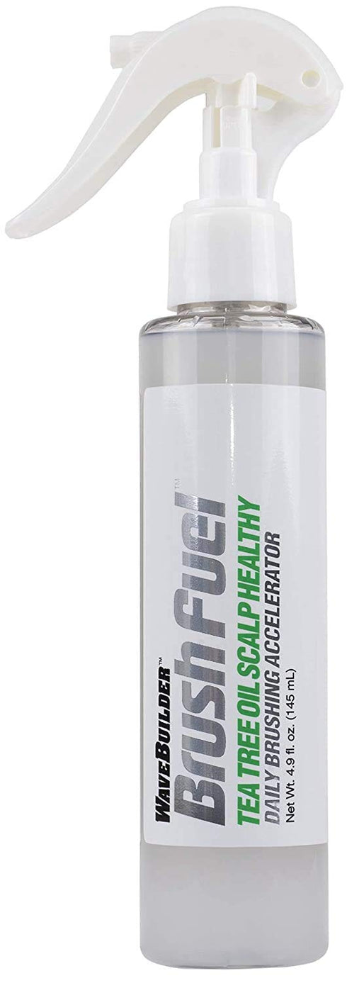 Wavebuilder Brush Fuel Tea Tree Oil Scalp Healthy, 4.9 Fl Oz