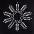 200pcs Clear Orthodontic Rotation Wedges Elastic Rubber Bands Ligature Rotary Torsion Pad