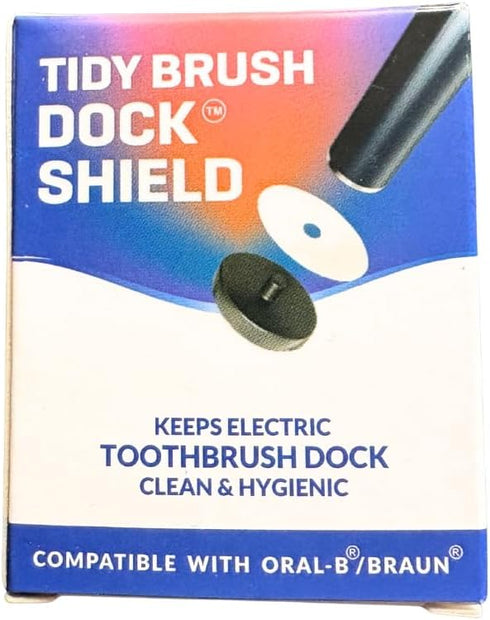 Tidy Brush Dock (50 Count) Shield Electric Toothbrush Dock Protector, Compatible with Oral-B / Braun Chargers