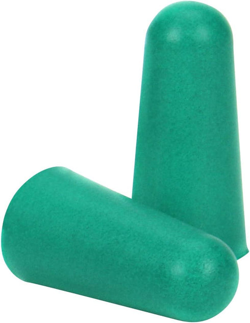 Safety Works Expandable Foam Ear Plugs, 100-Pair, Green