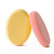 Oval Puff 2 Packs, Skin Tone and Pink Makeup Egg Air Cushion Puff for Foundation