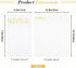 Sociaooil 100Pack Disposable Paper Napkins, Dinner Napkins with Gold Trim for Guests, Paper Hand Towels for Bathroom