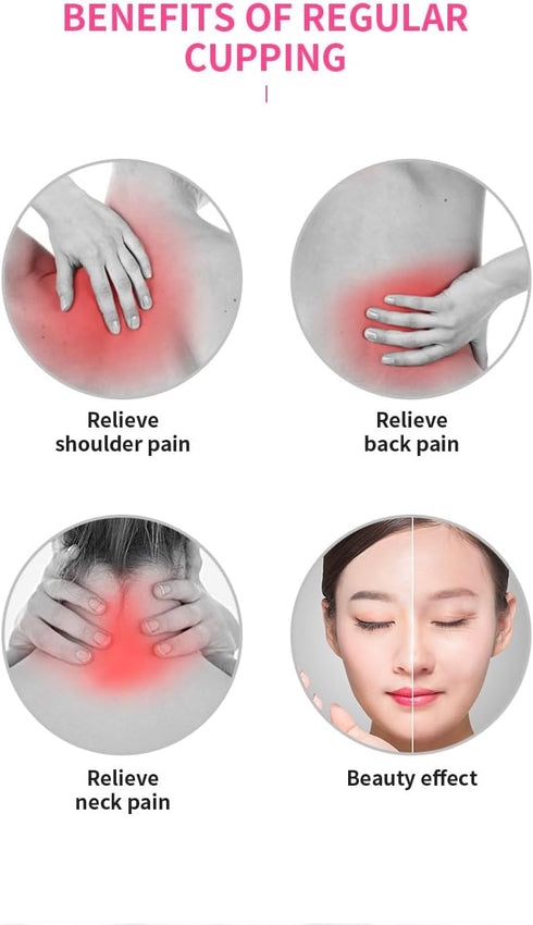 Sndperiexam 4Pcs Set Blue Silicone Massage Cupping with a Bag Mini Facial Cups Face Massager Helper Skin Care Neck Back