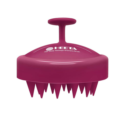 HEETA Scalp Massager Hair Growth, Soft Silicone Scalp Scrubber Shampoo Brush for Exfoliation and Dandruff Removal