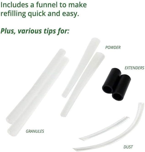 Diatomaceous Earth Duster, Powder Sprayer, Garden Duster Applicator with Long Plastic Tube
