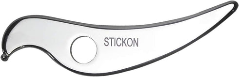 STICKON Stainless Steel Gua Sha Scraping Massage Tool - IASTM Tools Great Soft Tissue Mobilization Tool (B1 Shape)